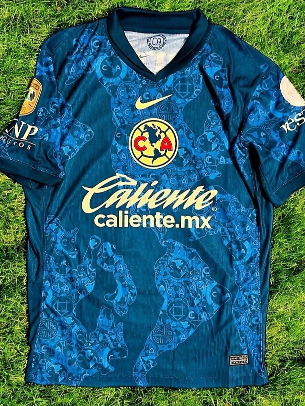 Nike Club America 2024/25 Third Jersey Blue & Yellow